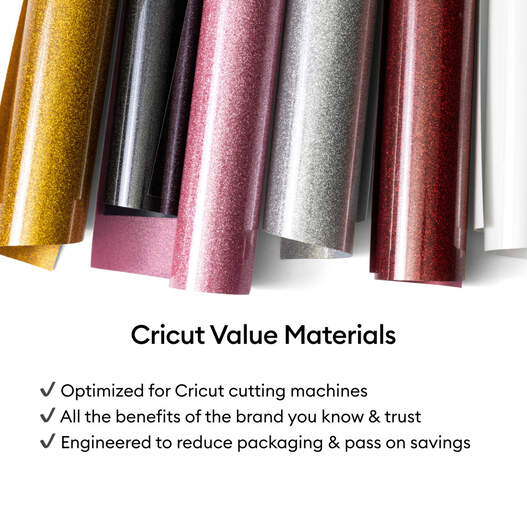 Value Glitter Iron-On (10 in x 8 ft) Value Glitter Iron-On (10 in x 8 ft)