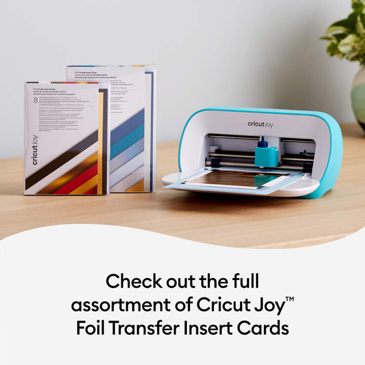 Cricut Joy™ Foil Transfer Insert Cards, Blue Lagoon Sampler - A6