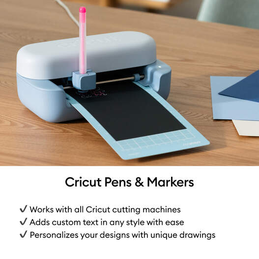 Cricut Acrylic Gel Pens, 1.0 mm (3 ct) + Adapter