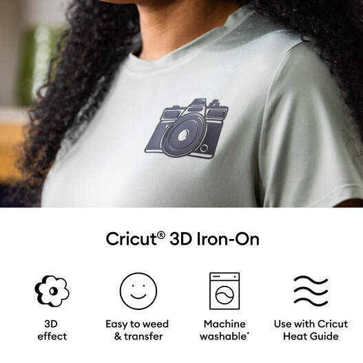 Cricut® 3D Iron-On (12 in x 19 in)