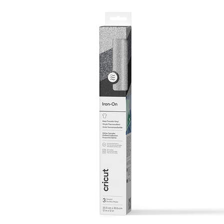 Glitter Iron-On Sampler, Tuxedo