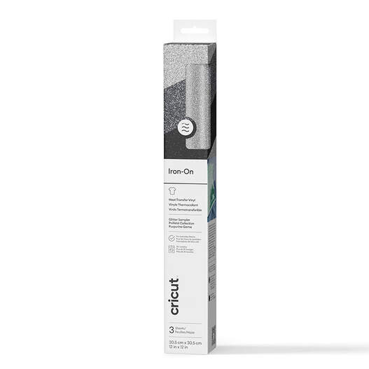 Glitter Iron-On Sampler, Tuxedo