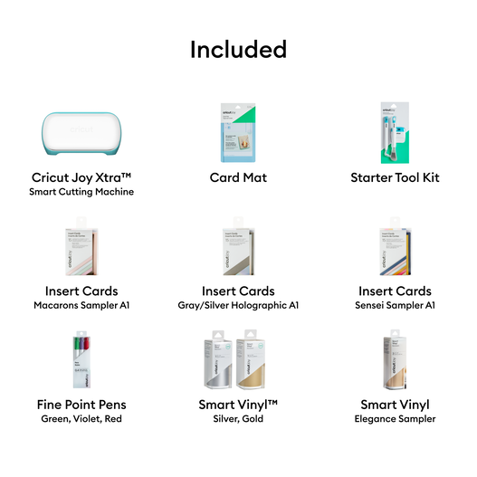 Cricut Joy™ + Smart Vinyl™ + Insert Cards Bundle