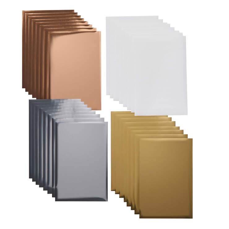 Foil Transfer Sheets Sampler, Metallic (24 ct)