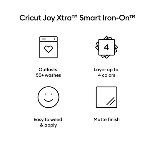 Cricut Joy Xtra Smart Iron-On (24 in) - 22139592