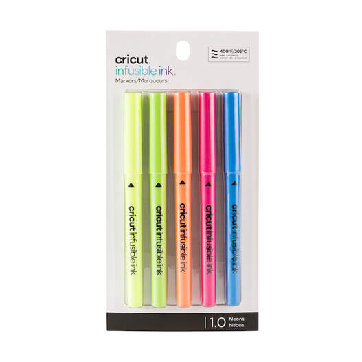 Cricut Infusible Ink Markers in Neon, Basics, and Watercolor Splash Bundle