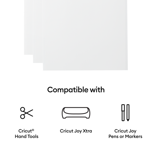 Cricut Joy Xtra Removable Smart Vinyl - Elegance Sampler, 9-1/2 x 12, Set  of 3, BLICK Art Materials in 2023