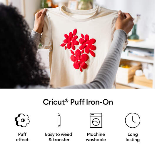 Cricut® Puff Iron-On (12 in x 19 in)