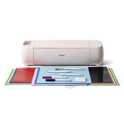 Cricut Explore&reg; 4 Seashell + Essentials Bundle