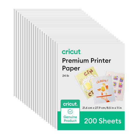 Cricut® Premium Printer Paper - 8.5 in x 11 in (200 ct)