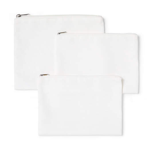 Cricut Blank Cosmetic Bags (3 ct)