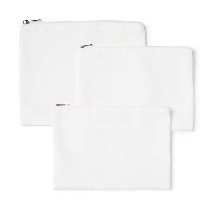 Cosmetic Bag Blanks (3 ct)