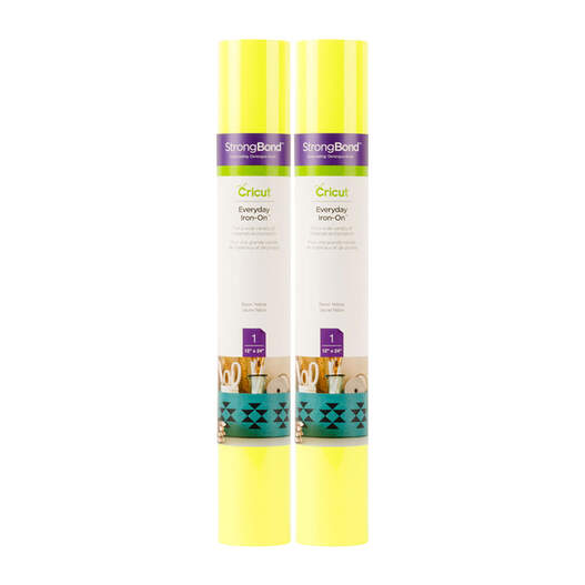 Everyday Iron-On, Yellow (2-Pack)