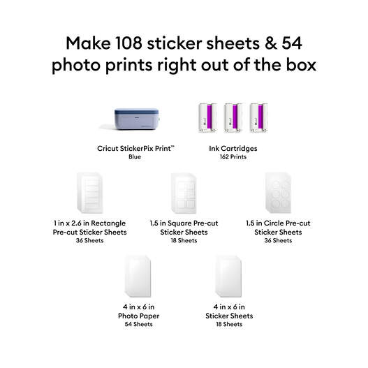 Cricut StickerPix Print&trade; Ultimate Plus Bundle