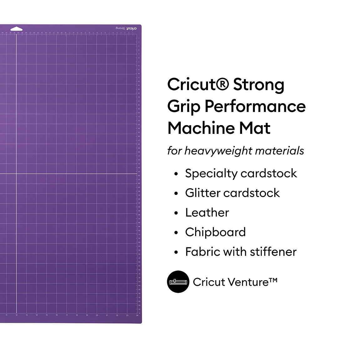 Cricut Strong Grip Performance Machine Mat, 24 in x 28 in