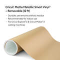 Matte Metallic Smart Vinyl™ – Removable (12 ft)