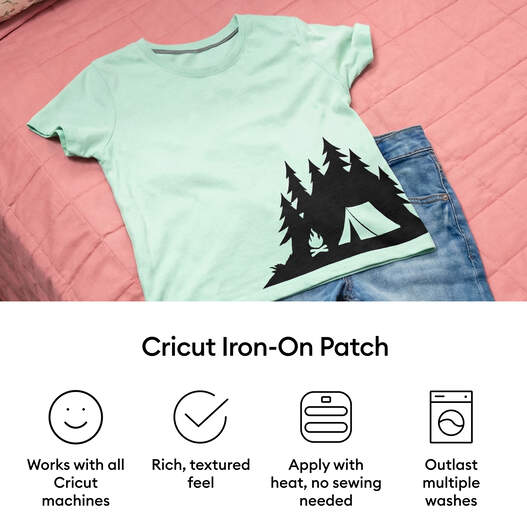 Iron-on Patch, Neutral Solids, 8 in x 12 in (8)