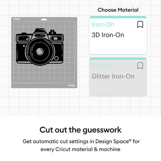 Cricut® 3D Iron-On (12 in x 19 in)