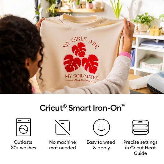 Cricut&reg; Smart Iron-On&trade; Matless Heat Transfer Vinyl, Deep Sampler - 13 in x 12 in (3 ct)