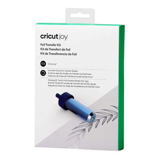 Cricut Foil Transfer Kit with Tool, 3 Tips, andFoil Sheets 