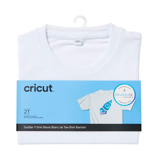 Cricut Men's Infusible Ink Crew Neck T-Shirt Blank, White - Small