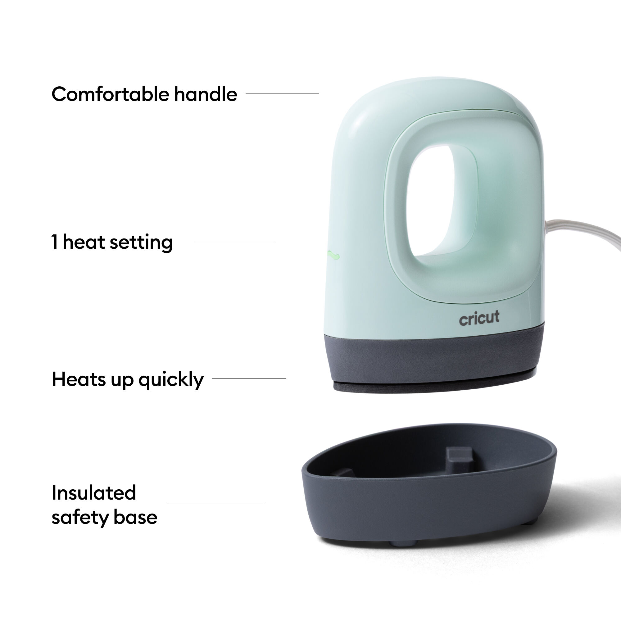 Cricut EasyPress Mini LT | Mint Green