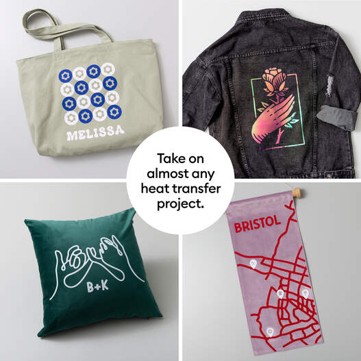 Cricut EasyPress™ 3, 12" x 10" + Essentials Iron -On Bundle Cricut EasyPress™ 3, 12" x 10" + Essentials Iron -On Bundle