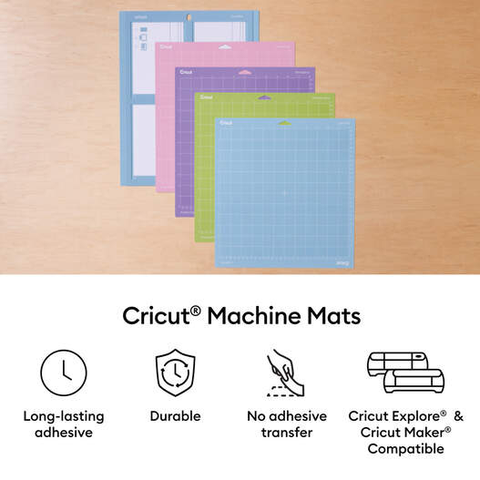 Cricut® Strong Grip Machine Mat - 12 in x 12 in (6 ct) Cricut® Strong Grip Machine Mat - 12 in x 12 in (6 ct)