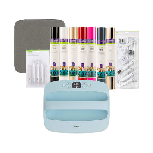 Cricut EasyPress™ 3, 12" x 10" + Everything Iron -On Bundle