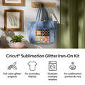 Cricut&reg; Sublimation Glitter Iron-On Kit &ndash; 8.5 in x 11 in (4 ct)