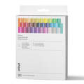 Cricut&reg; Gel Pens 1.0 mm, Ultimate Sampler (30 ct) + Adapter