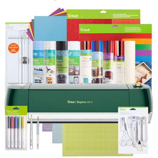 Cricut Explore Air™ 2, Emerald + Everything Bundle