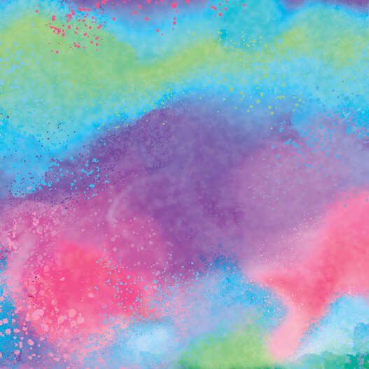 Cricut Infusible Ink Sheets Pattern 12x12(4), Rainbow Paint Splash