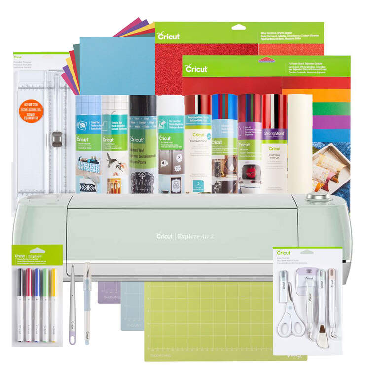 Cricut Explore Air™ 2, Mint + Everything Bundle Cricut Explore Air™ 2, Mint + Everything Bundle