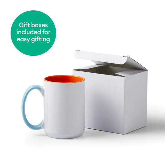 Beveled Ceramic Mug Blank - 15 oz/425 ml (1 ct)