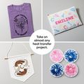 Cricut EasyPress™ 3, 9" x 9" + Essentials Iron-On Bundle