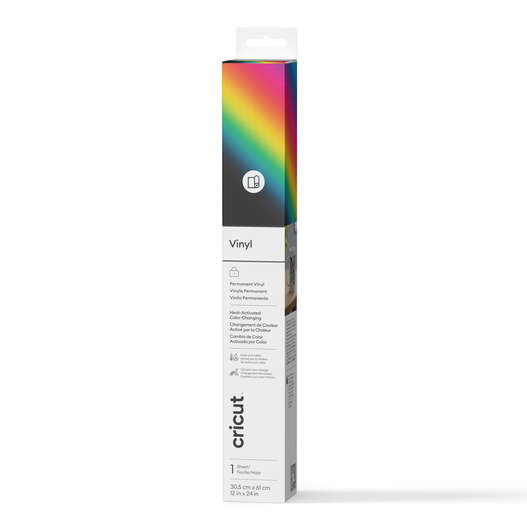 Cricut® Heat-Activated, Color-Changing Vinyl – Permanent (12 in x 24 in)