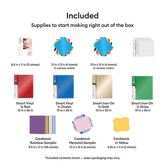 Cricut Explore® 4 + Everything Bundle