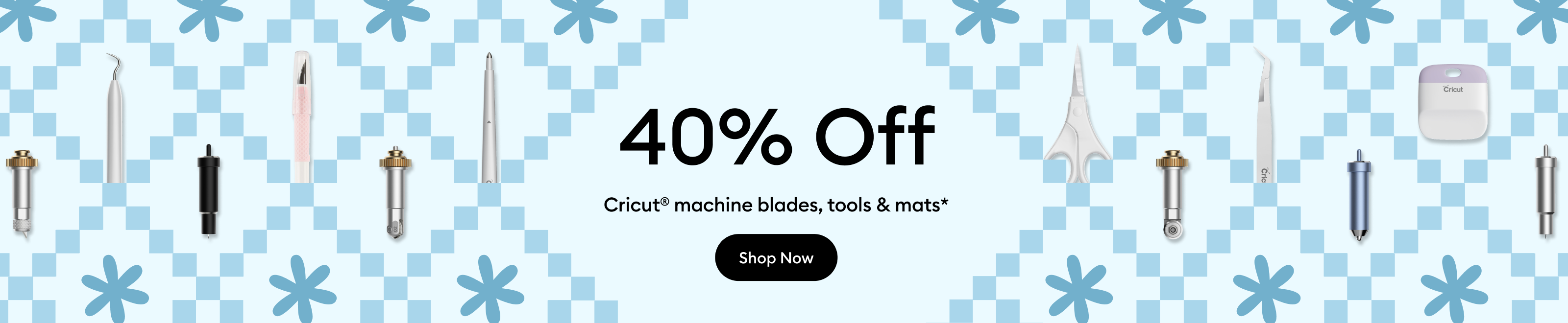 Save 40% on mats, tools & blades