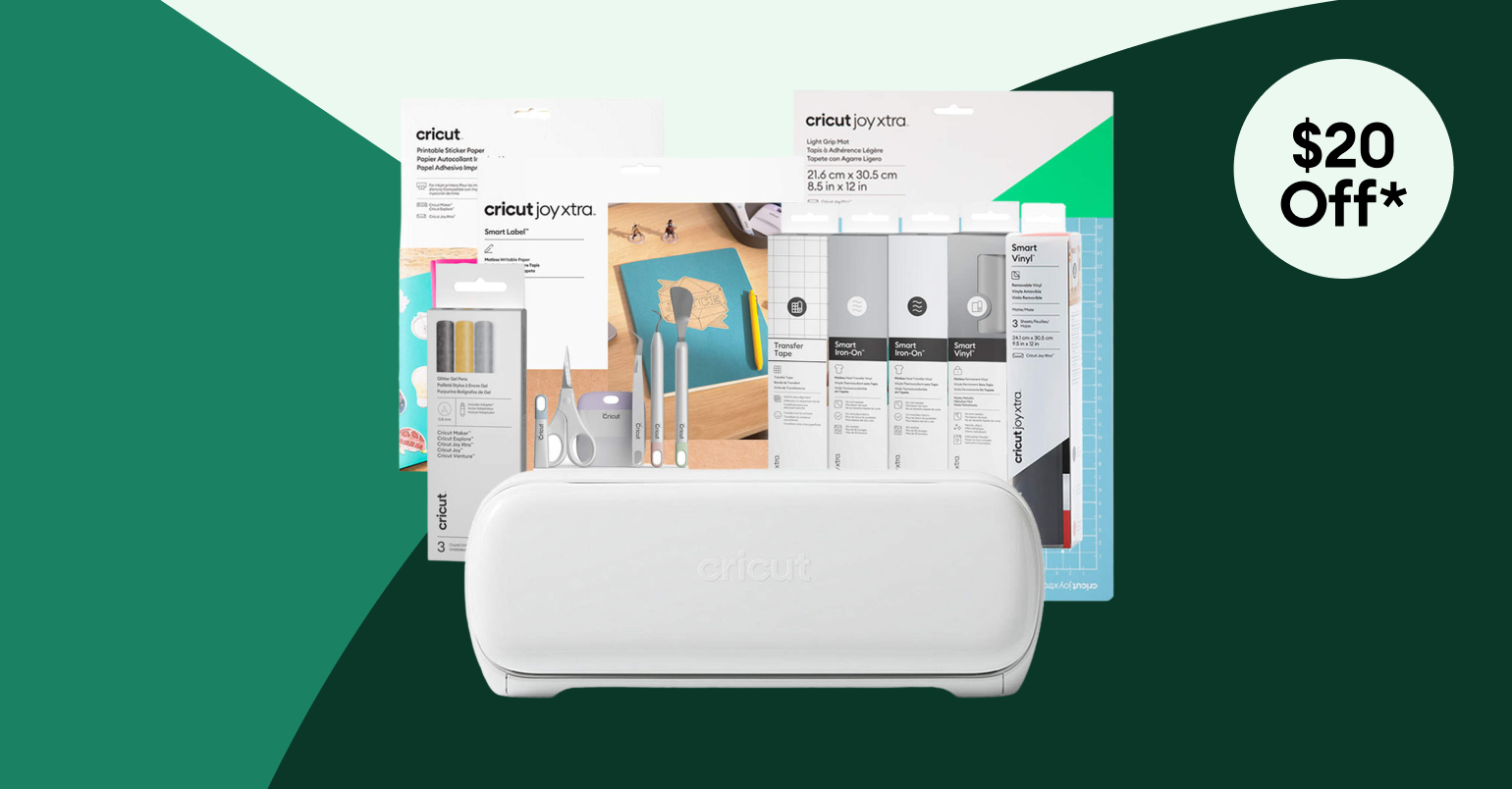 72-Hour Cricut Joy Xtra&trade; Bundle Sale