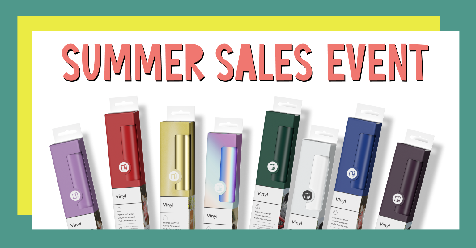 Save 50% on materials & accessories during our Summer Sales Event!