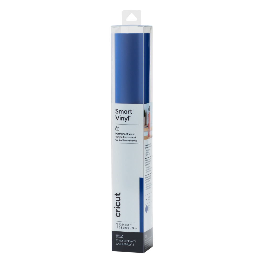 Blue Cricut Smart Vinyl – Permanent Adhesive Roll (3 ft)