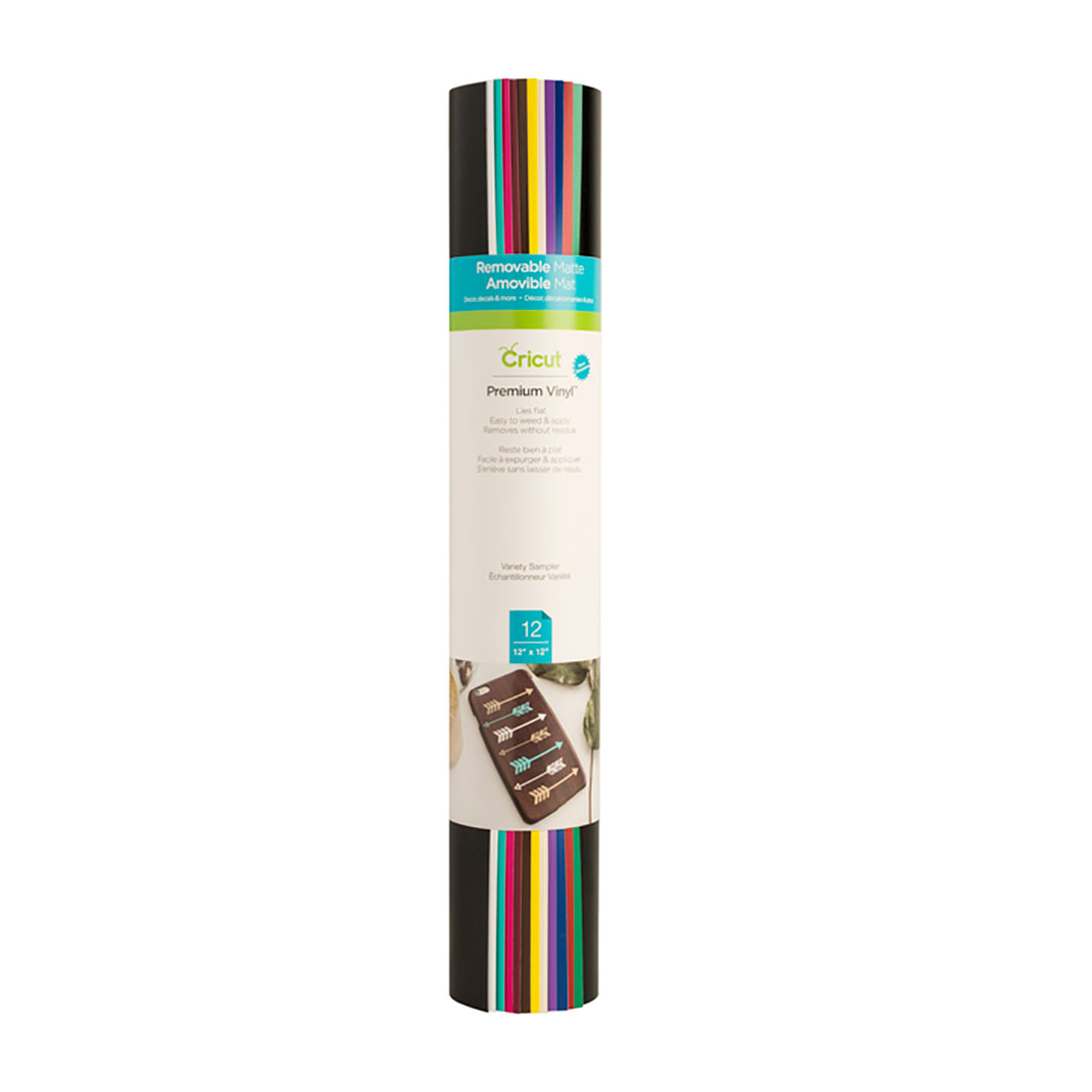 Cricut Premium Vinyl Texturierter 3D-Sampler Honeycomb | Ablösbar, Matt | 3 Blätter 30,5x61 Cm