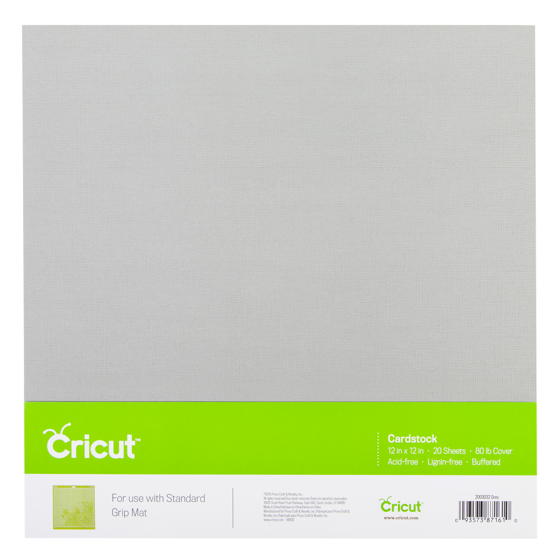 Cricut (Basics) Cardstock 12 x 12 24 sheets, 12x12