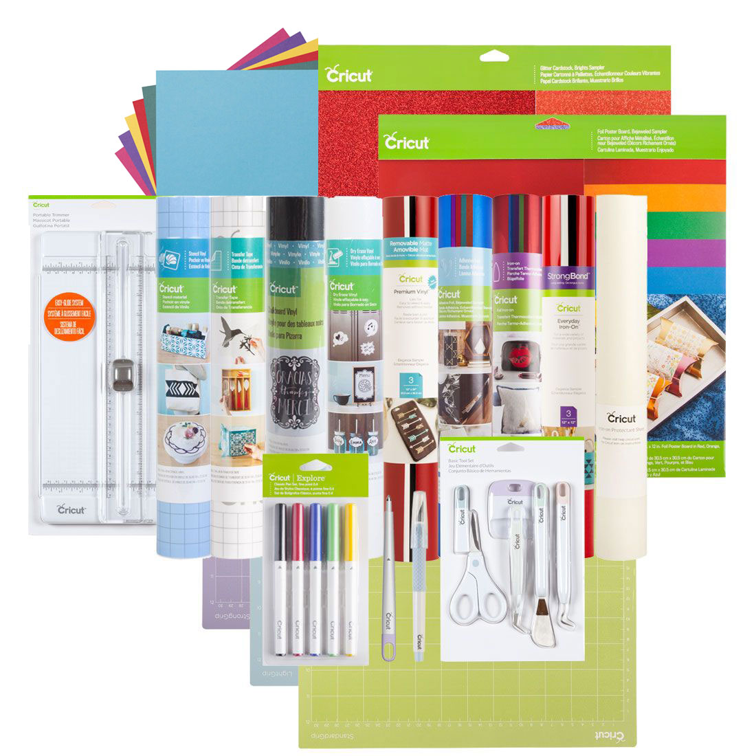 Cricut Explore™ 3 + Essentials Materials Bundle
