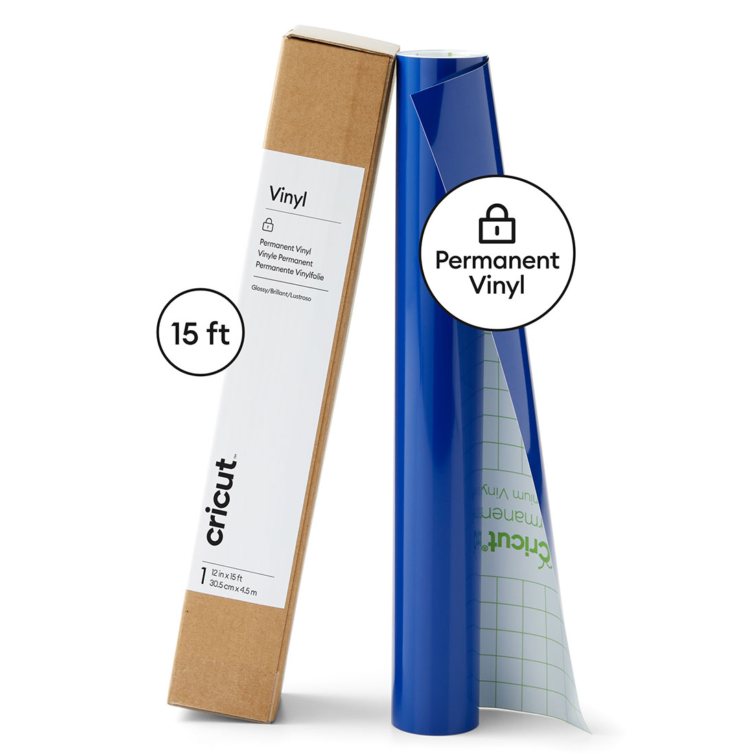 Vinyl Permanent (30,5 cm x 4,5 m; 12 Zoll x 15 Fuß) Cricut Shop