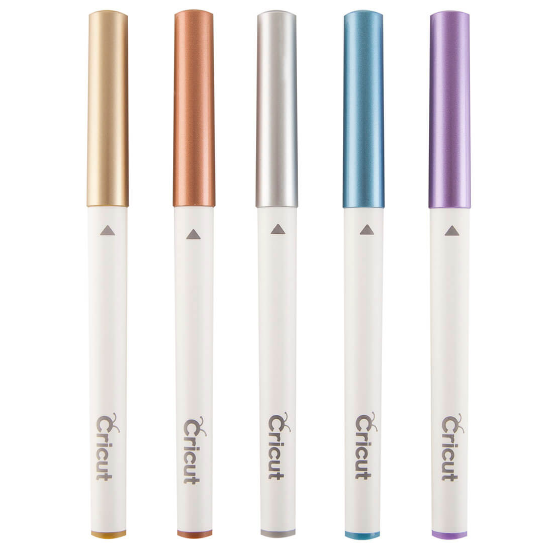 Cricut Color Medium Point Pens 5/Pkg-Metallic