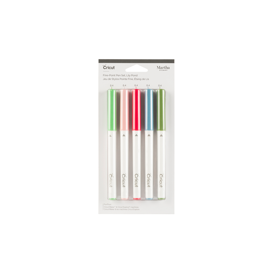 Cricut Ultimate Fine Point Pen Set, 0.4mm Fine Tip Pens to Write, Draw &  Color, Create Personalized Cards & Invites, Use with Cricut Maker and  Explore