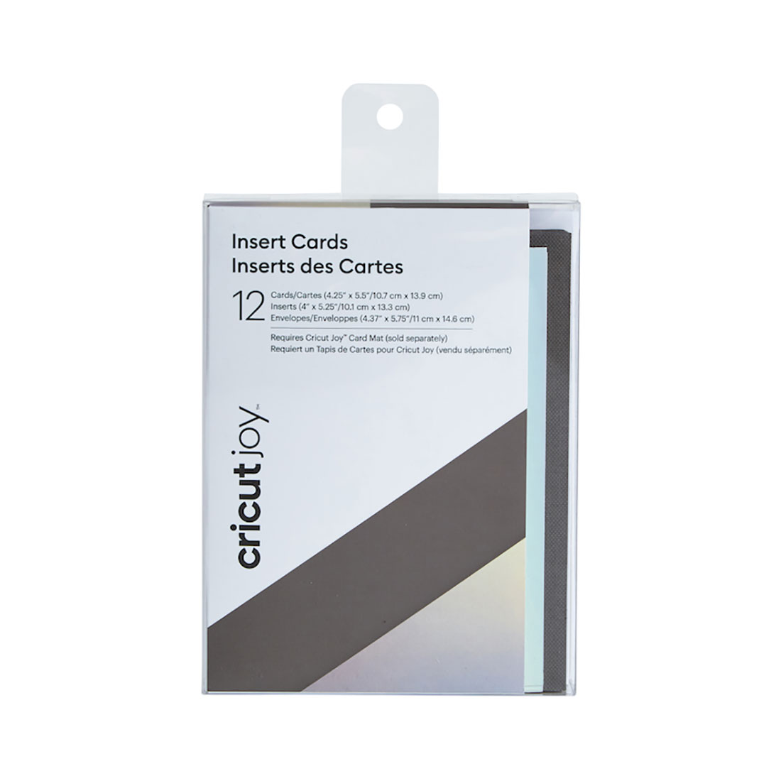 Cricut Joy™ Insert Cards, Gray/Silver Holographic 4.25 x 5.5