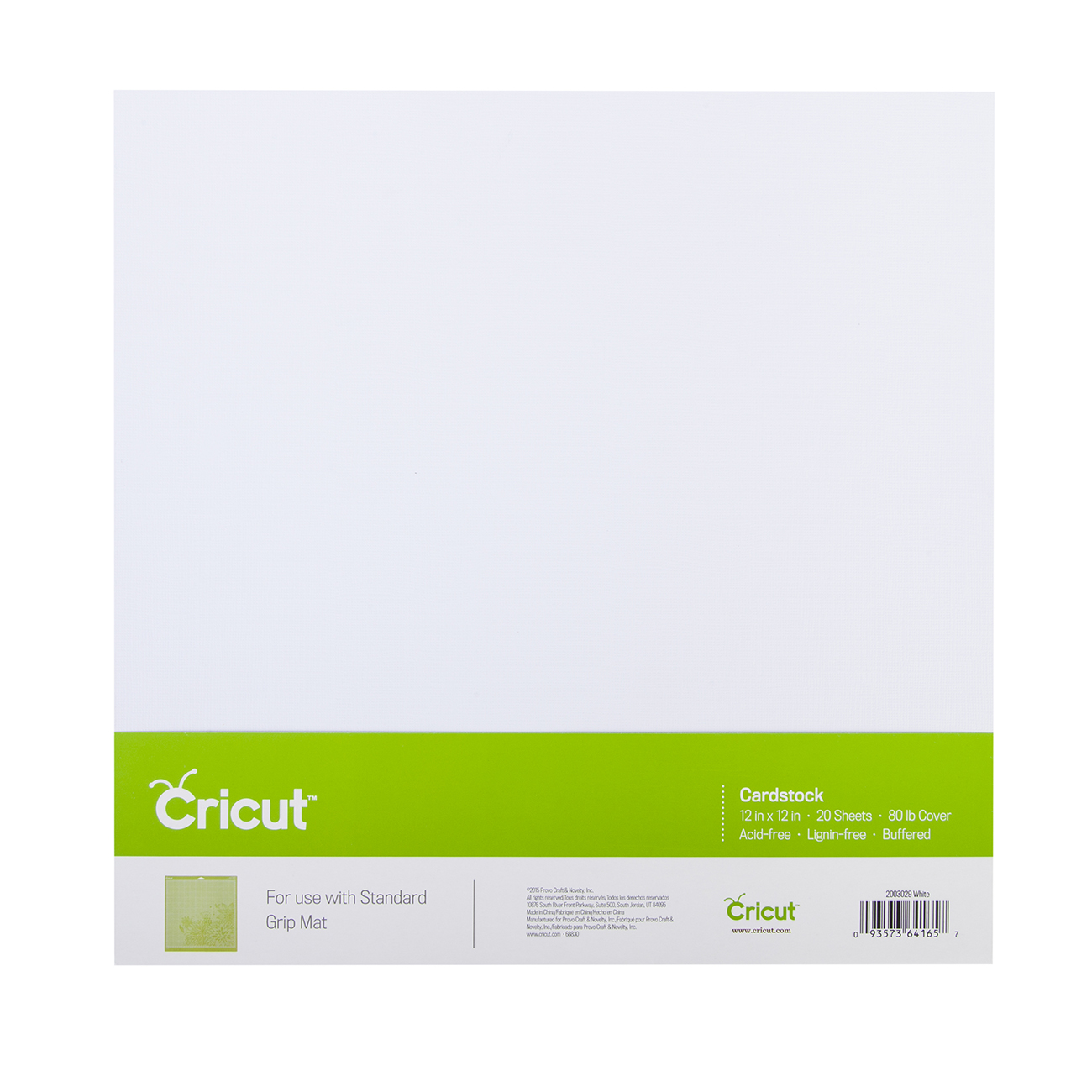 Cricut Cardstock 12x12 | White